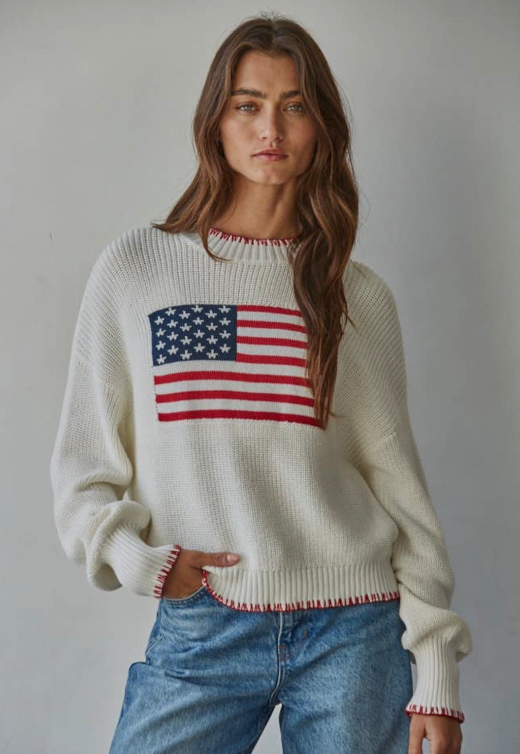 America Knit Pullover