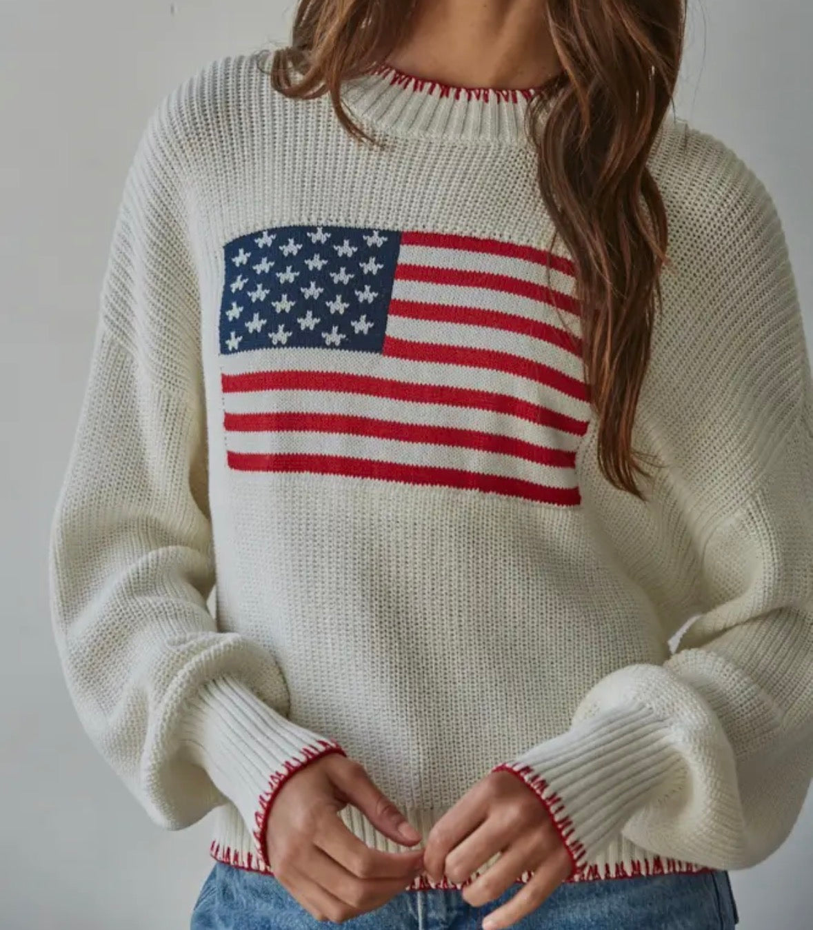 America Knit Pullover