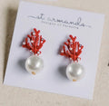 Coral Pearl Drops