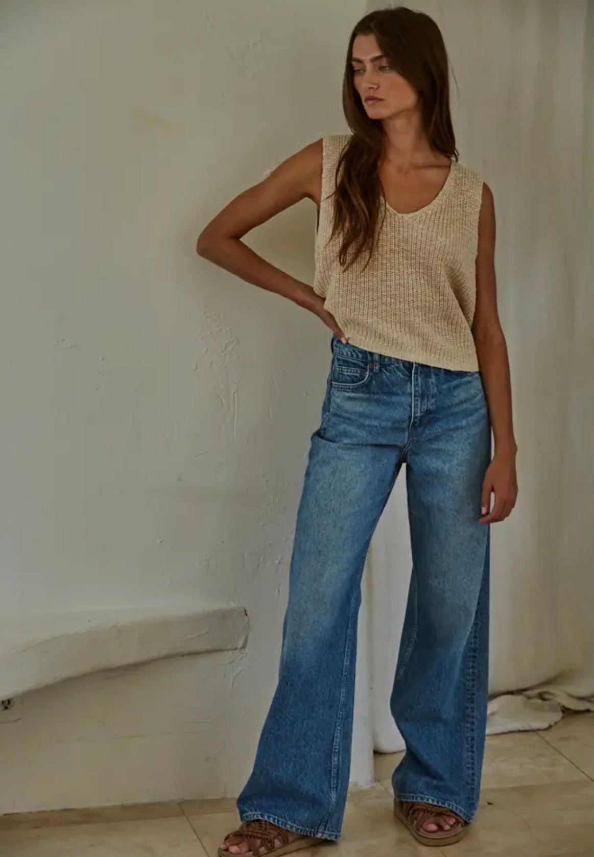Carly Knit Sleeveless Top