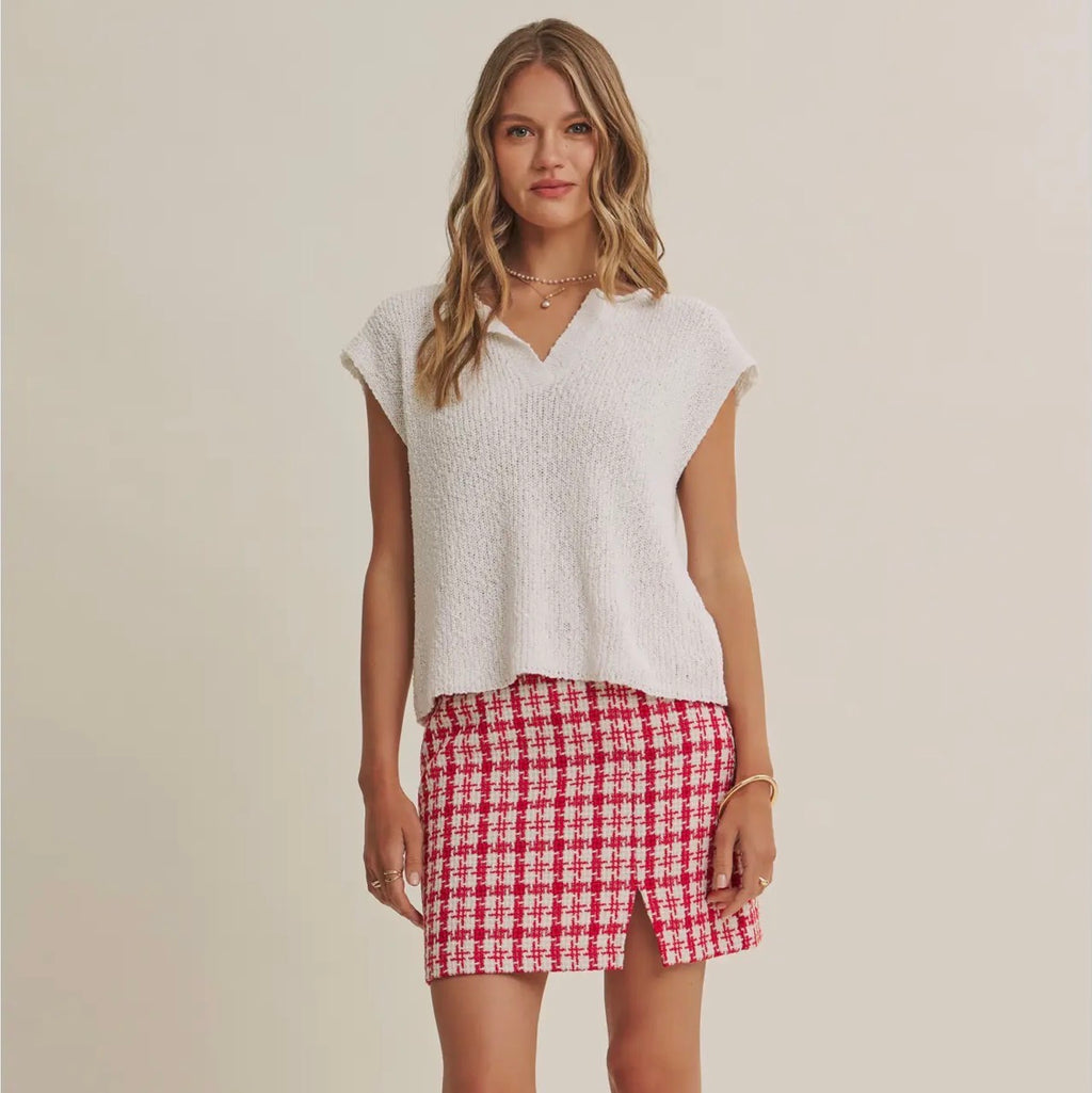 Emery Short Sleeve Sweater