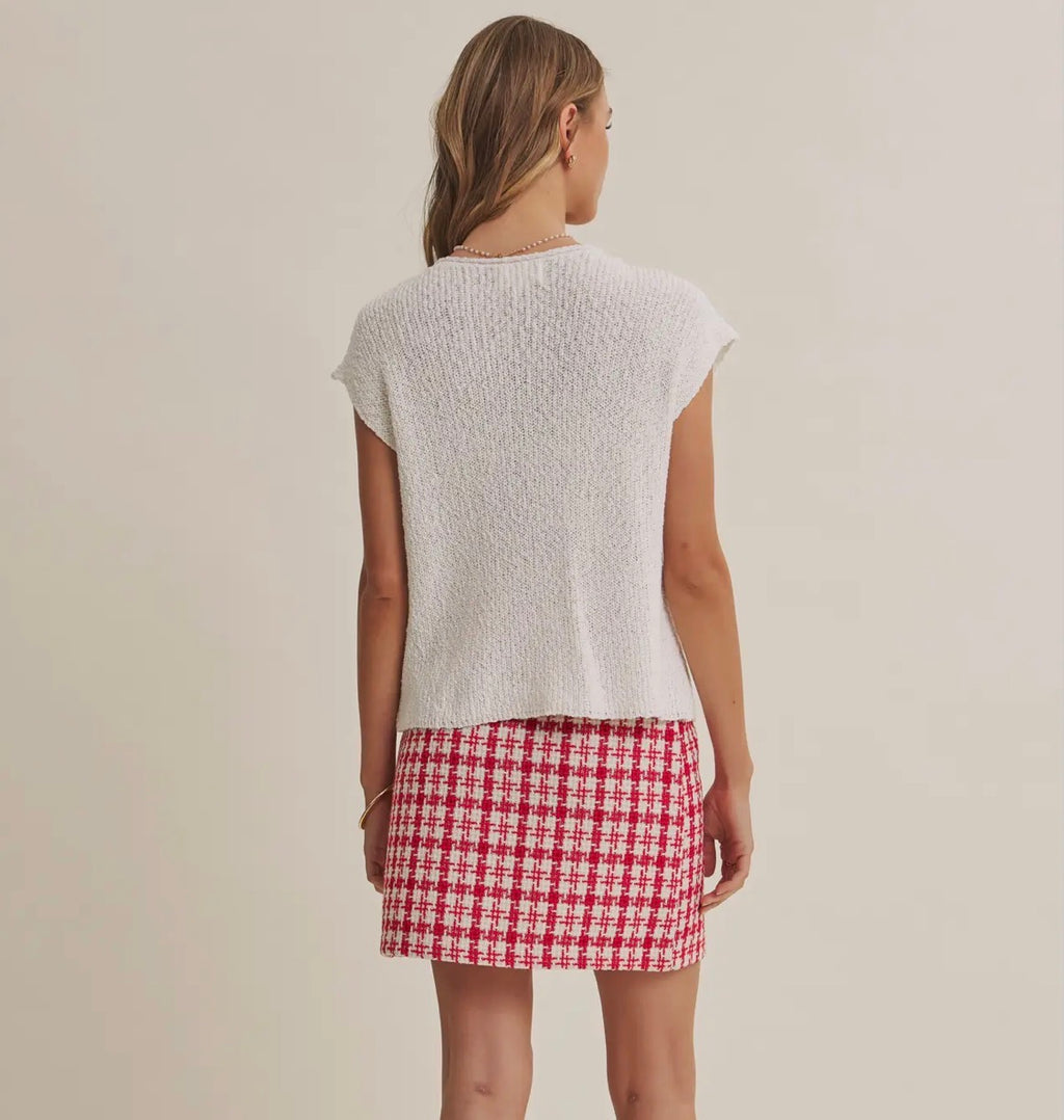 Emery Short Sleeve Sweater