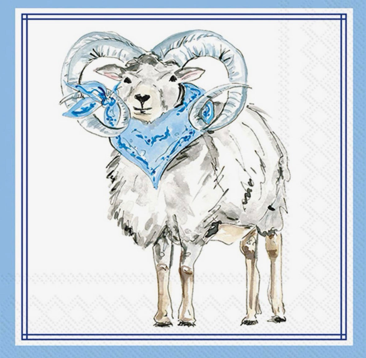UNC Tarheel Cocktail Napkins