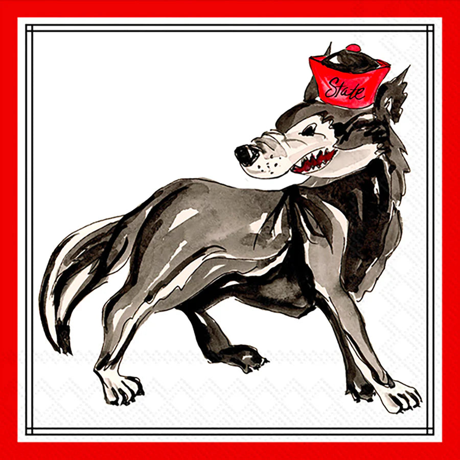 Wolfpack Cocktail Napkins
