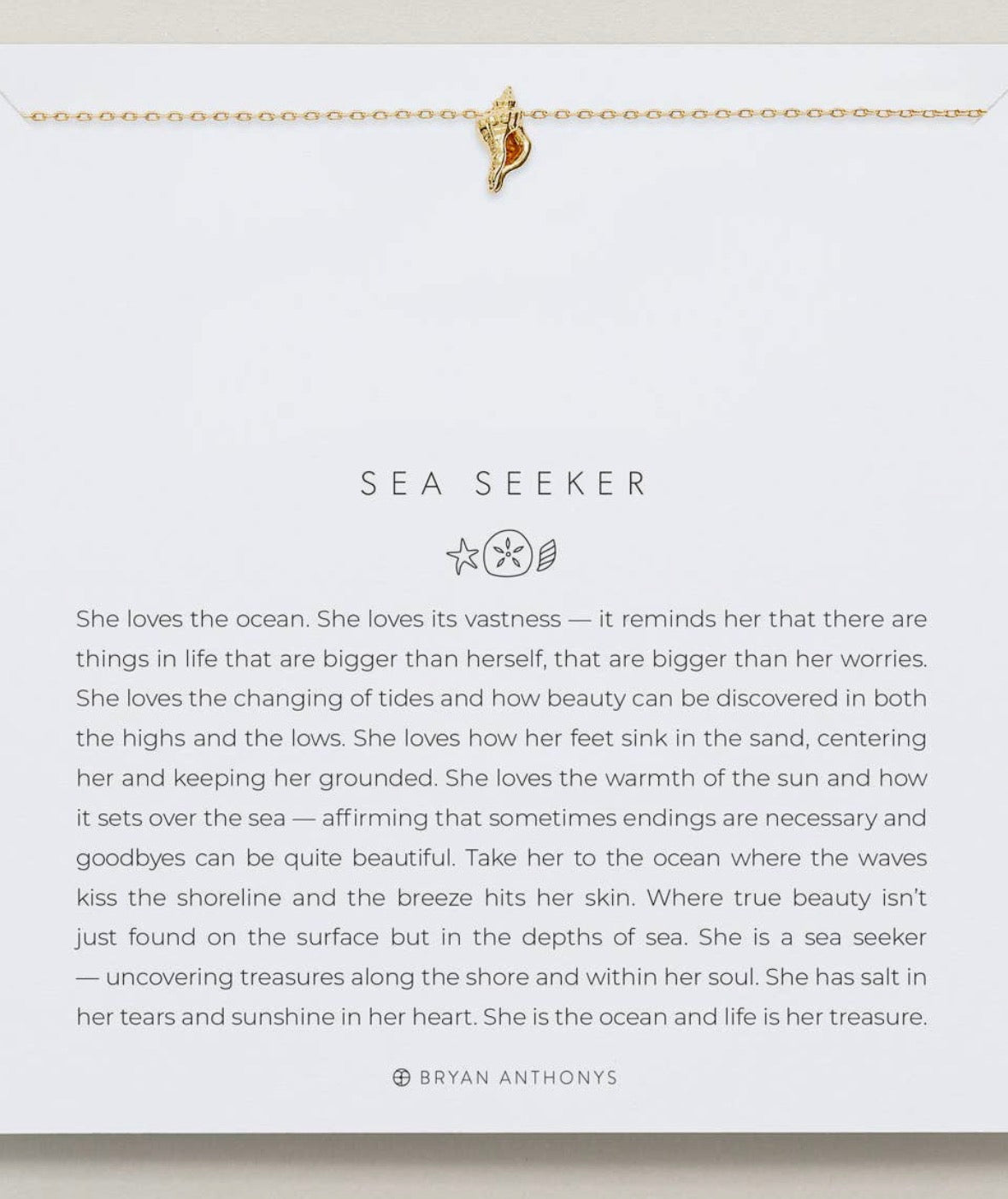 Bryan Anthonys Sea Seeker Necklace