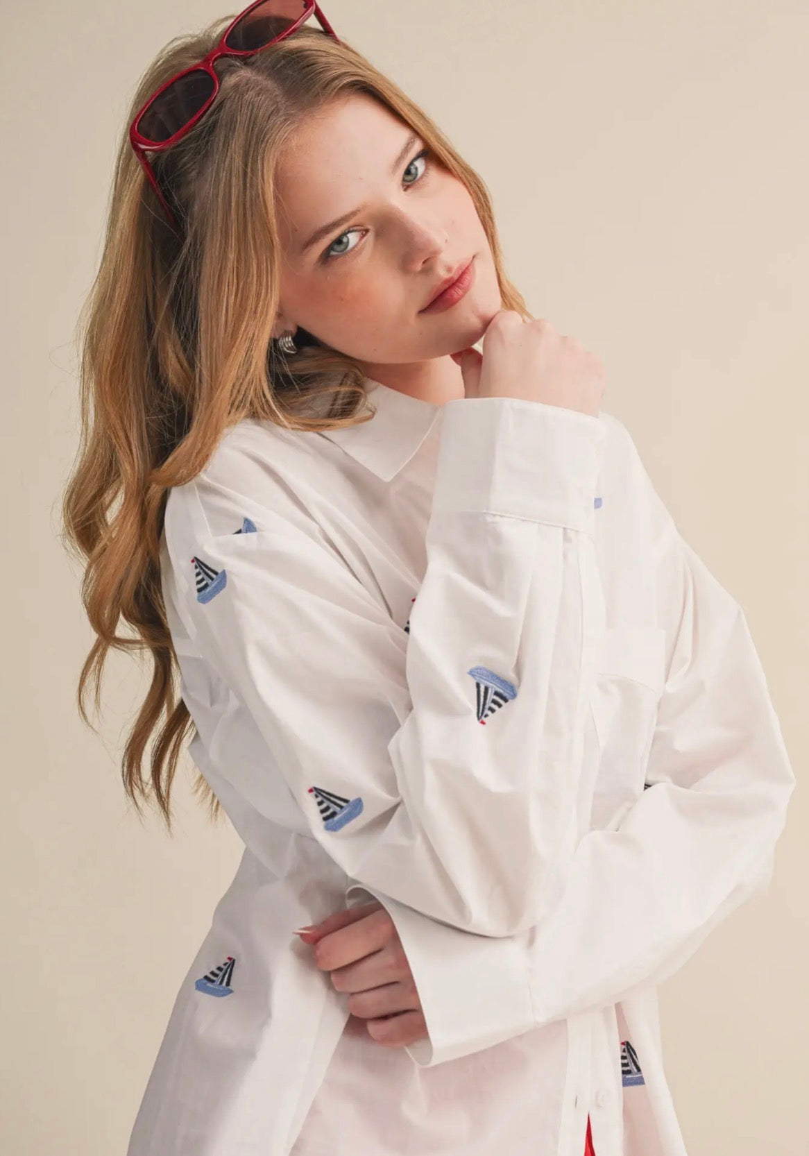 Carolina Sailboat Blouse