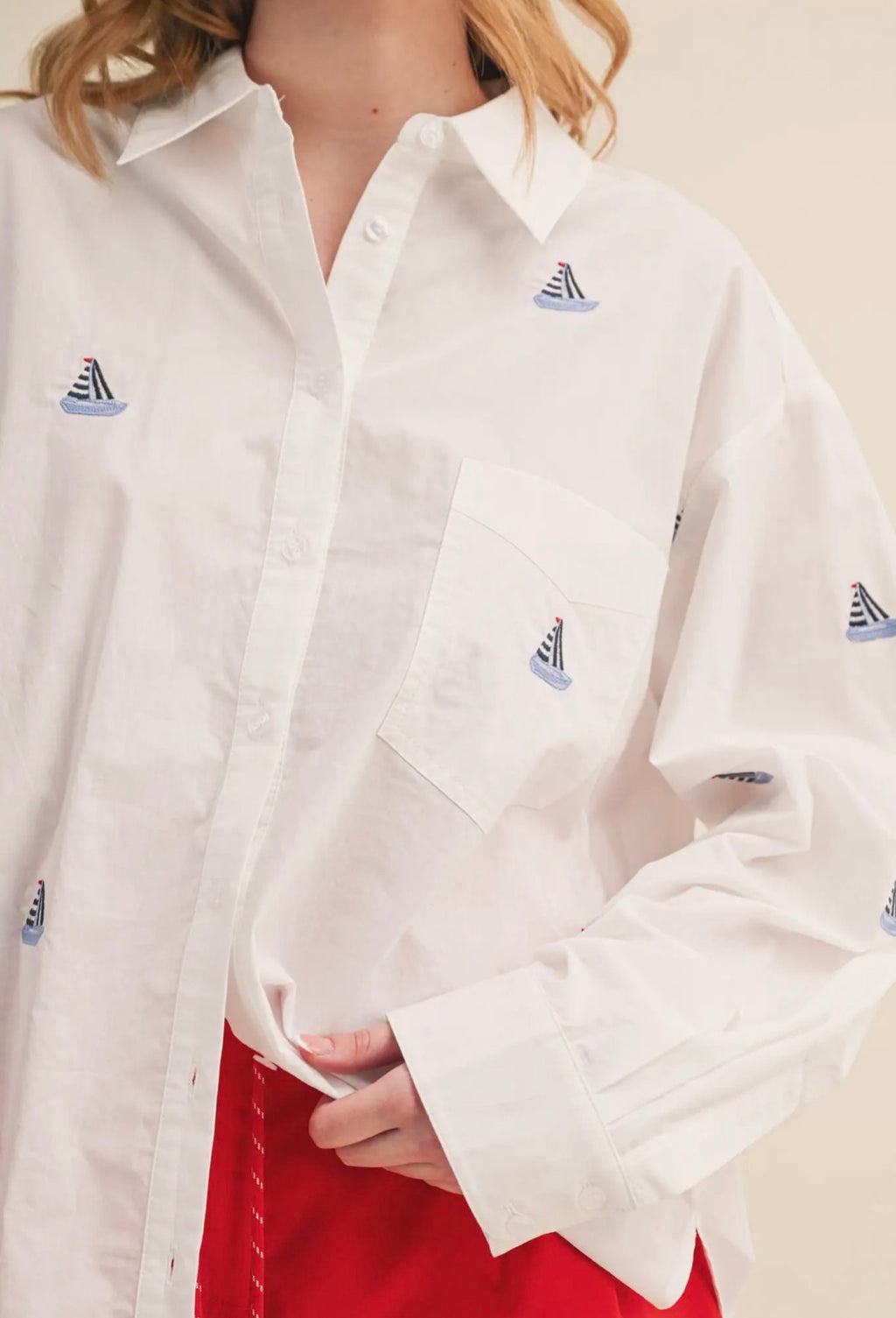 Carolina Sailboat Blouse