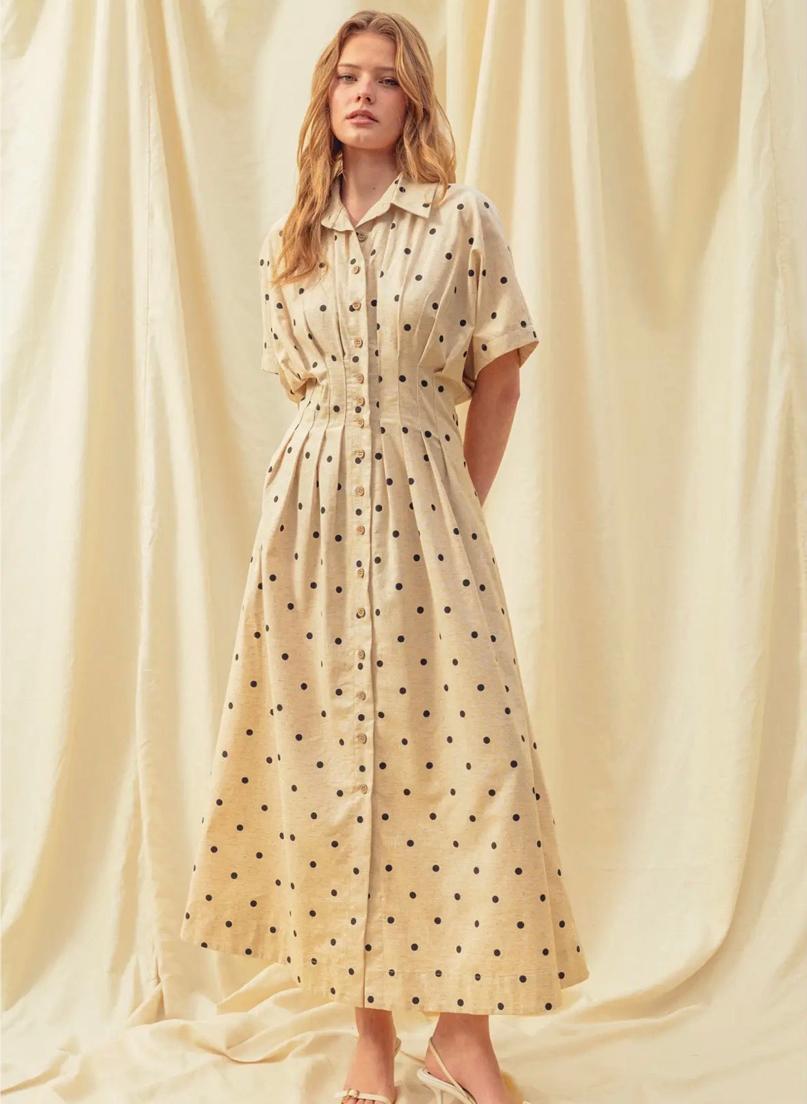 Molly Button Down Dress